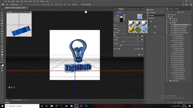 Convert 2D logo to 3D Logo Using Photoshop (in Hindi) | Photoshop Tutorial | 2D to 3D | 2020 смотреть онлайн