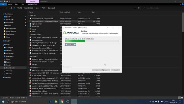 TUTORIAL INSTALL DAN DOWNLOAD ANACONDA FOR JUPITER NOTEBOOK смотреть онлайн