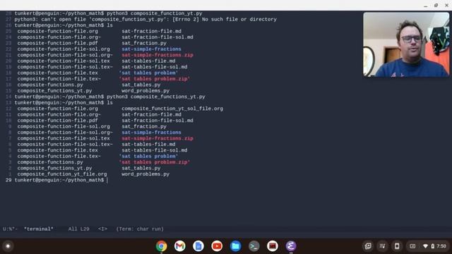 Creating a Math Worksheet With Emacs, Org Mode, and Python смотреть онлайн