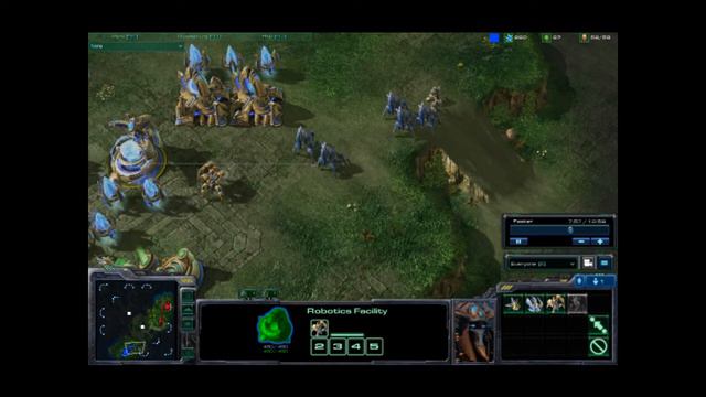 Starcraft 2 beta Platinum 1v1 Terran vs Protoss Game 2 смотреть онлайн
