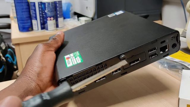 How To Open Case HP EliteDesk 800 G4 35W Desktop Mini PC смотреть онлайн