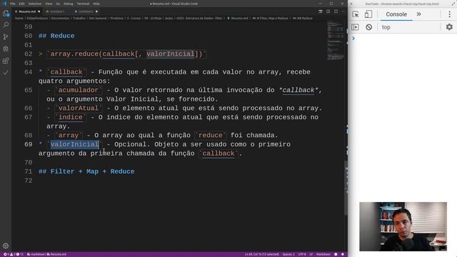 JavaScript antes do React: Filter, Map, Reduce смотреть онлайн