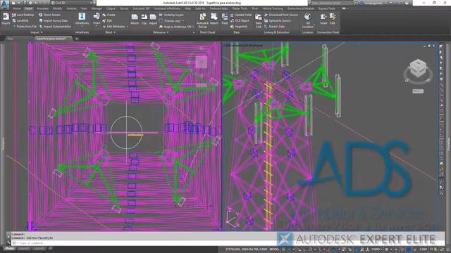 Análisis de Visibilidad en AutoCAD Civil 3D 2018 смотреть онлайн