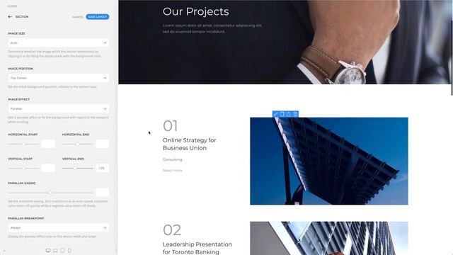 Adding the Section Image and Video | YOOtheme Documentation смотреть онлайн