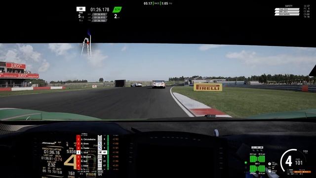 British GT3 | Donnington Park | Assetto Corsa Competizione | PC Gameplay смотреть онлайн