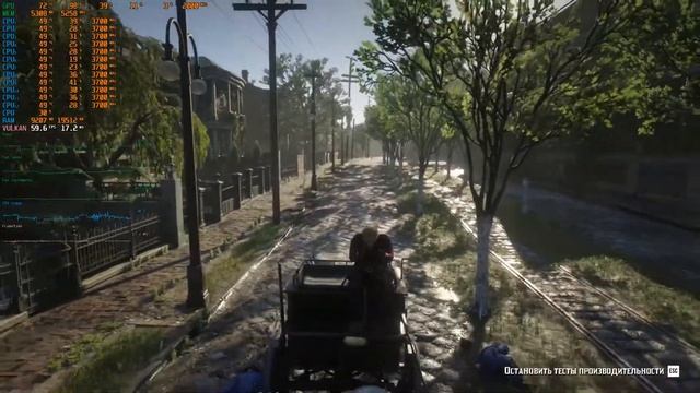 Тестируем оптимальные настройки графики от GeForce Experience для видеокарт GTX 1080 8 GB для RDR 2 смотреть онлайн