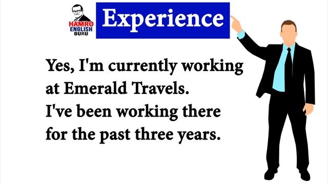 How to face a job interview in English. Common interview questions in English and Nepali - P1. V153 смотреть онлайн