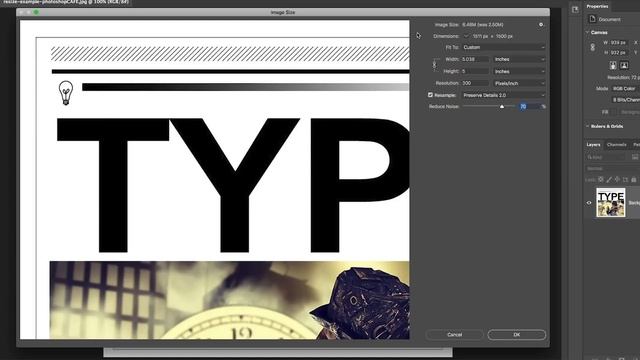 Understand image size in Photoshop. MAGIC AI RESIZING смотреть онлайн