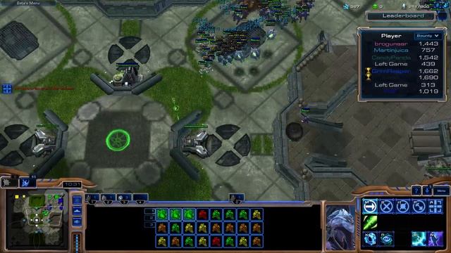 Marine Arena Public Game - StarCraft II Arcade - #10 - Temple Oracle Corruptor Viking смотреть онлайн