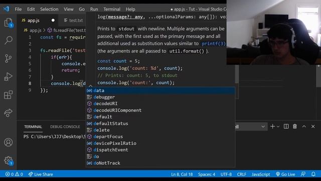 Reacting to How to Read and Write to Text Files in JavaScript смотреть онлайн