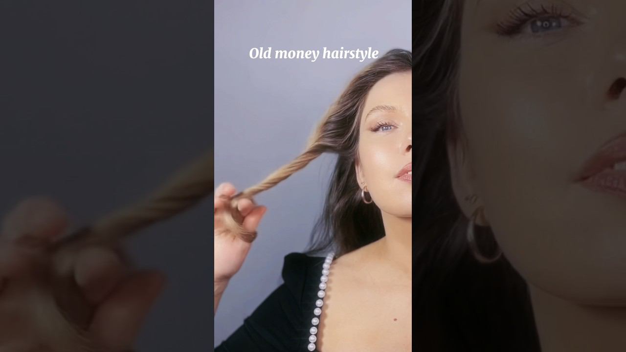 Прическа в стиле old money #прическа смотреть онлайн