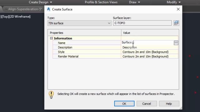 Create A Surface In Civil 3D #2 | Contouring In Civil 3D | Civil 3D For Beginners