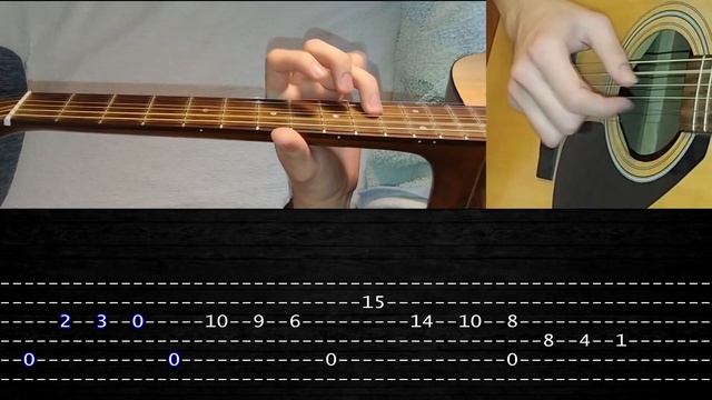 How to play 'Imperial March' Guitar Tutorial [TABS] Fingerstyle смотреть онлайн