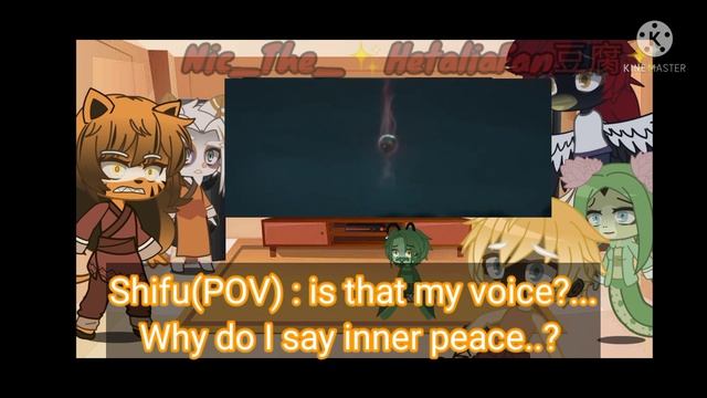 Past Kung Fu Panda Reacts to Po VS Lord Shen Final battle смотреть онлайн