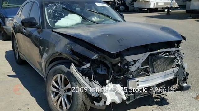 2009 Infiniti FX35 Parts Car For Sale AA0618 смотреть онлайн