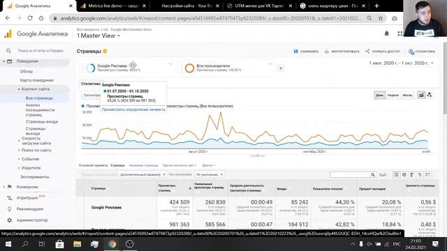 Как работать с Google Analytics и Яндекс.Метрикой