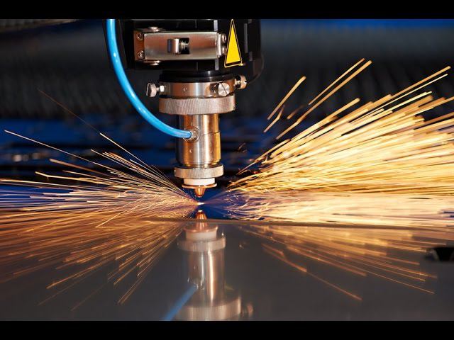 Резка оцинкованного профнастила на лазерном станке HSG HS-Z1390M смотреть онлайн