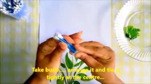 «Творческая неделька«Рисуем сирень ватными палочками