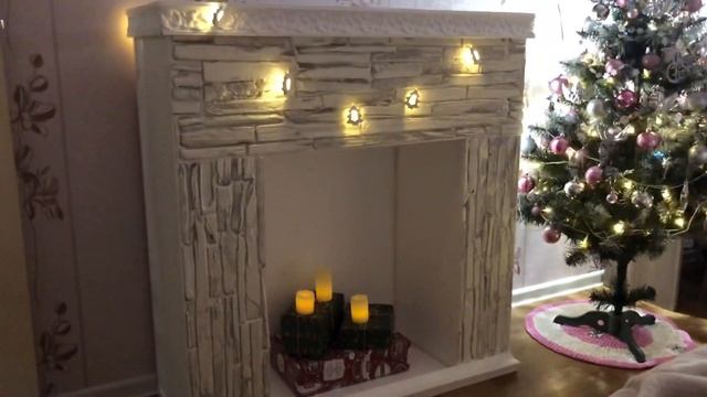 VLOG:сделали камин своими руками//маникюр и Ресницы смотреть онлайн