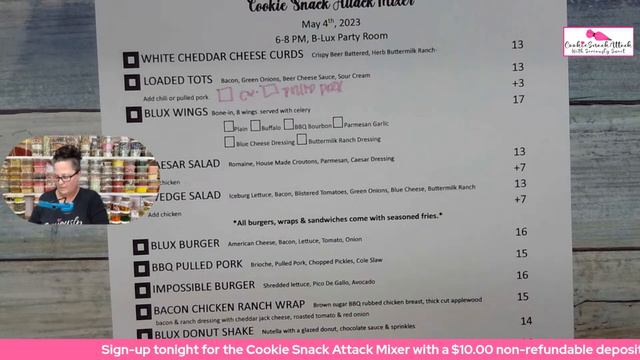 20230309 Cookie Snack Attack Mixer Sign-up смотреть онлайн