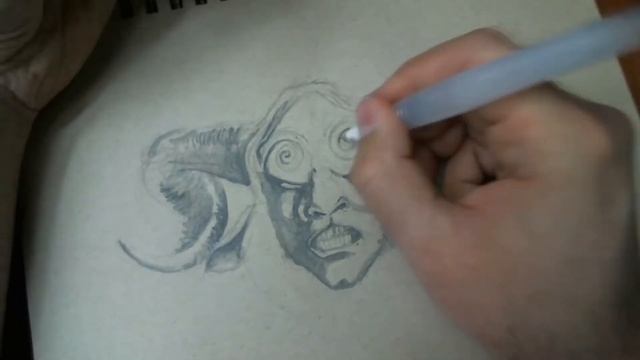 Fantasy Sketch - Faun from Pan's Labyrinth смотреть онлайн