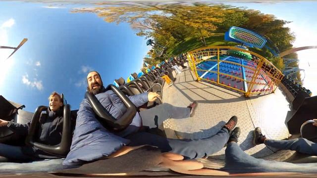 Диво Остров аттракцион тарелка Горей и Хуан в 360 VR смотреть онлайн