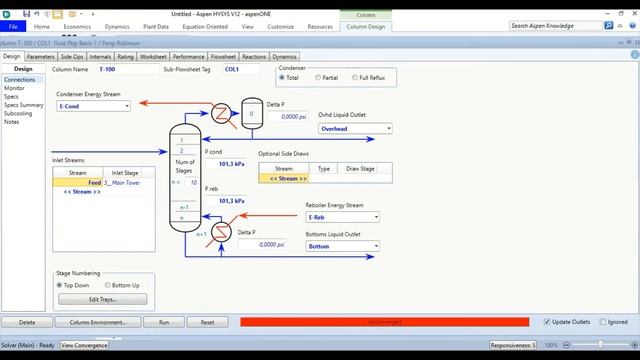 HYSYS 14: Distillation смотреть онлайн