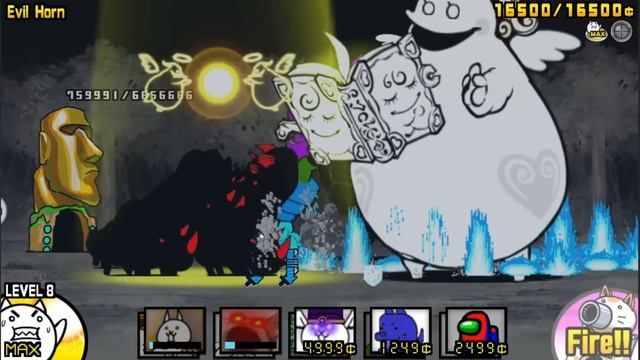 the battle cat Evil Horn смотреть онлайн