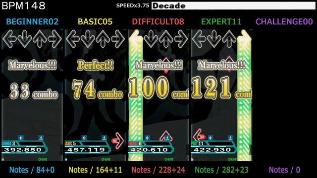 DDR / Decade - SINGLE (DanceDanceRevolution X2) смотреть онлайн