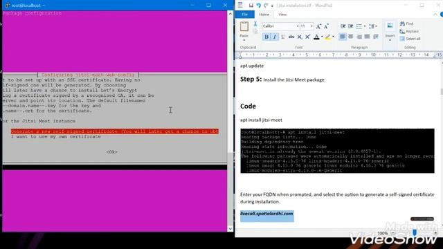 How to install self hosted video conferecning on ubantu or debian смотреть онлайн