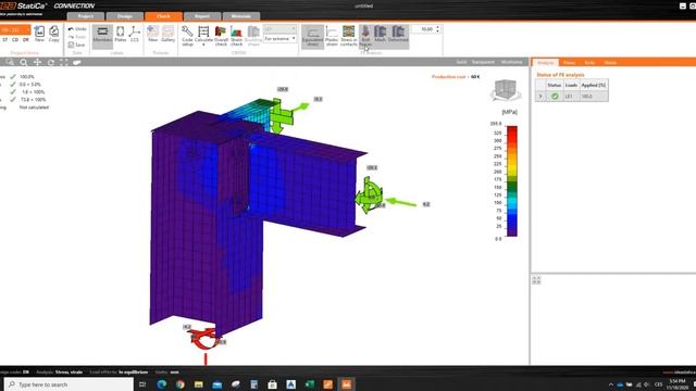 IDEA StatiCa BIM link with Autodesk Advance Steel смотреть онлайн