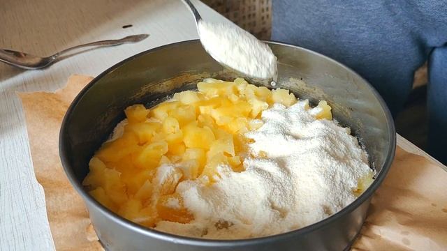 Пирог с ананасами / Быстрый и вкусный рецепт / Папа На Кухне смотреть онлайн