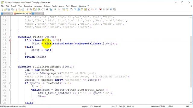 PHP Search Spider #3 The first search level смотреть онлайн