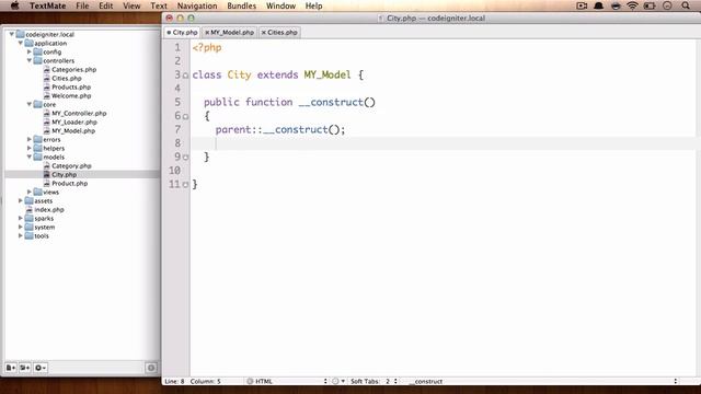 Codeigniter Screencast #1 - The Perfect Model смотреть онлайн