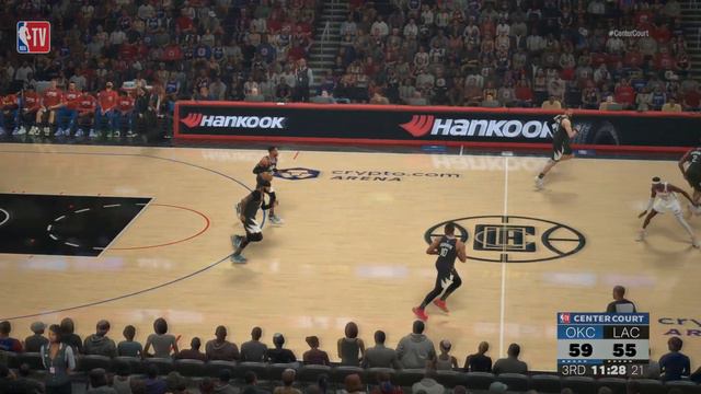 THUNDER vs CLIPPERS | ULTRA REALISTIC GRAPHICS | NBA 2K23 Realistic Gameplay смотреть онлайн