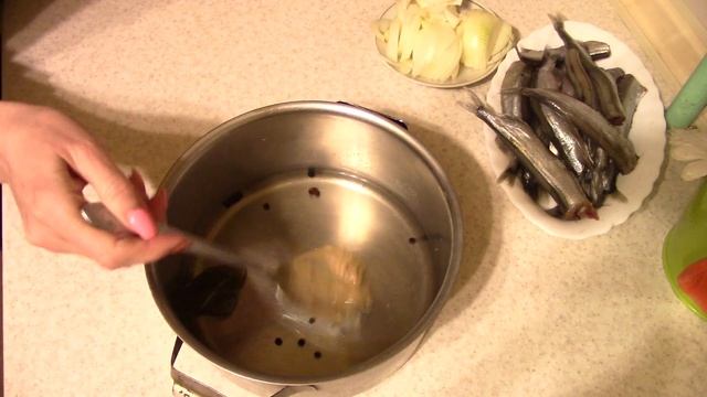 Маринованная мойва- в горчичном маринаде. смотреть онлайн