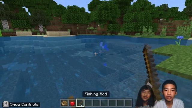 How to Code MINECRAFT: *FISHING DAY* in Minecraft: Education Edition with PYTHON смотреть онлайн