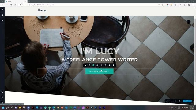 Build our first block from scratch: Hero Secion | Brizy FREE Wordpress 2022, Chapter 6 смотреть онлайн