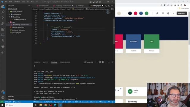 Configuración de SASS смотреть онлайн
