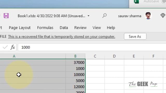 How to recover an unsaved Microsoft Excel file смотреть онлайн