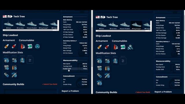 DUKE OF YORK ОБЗОР WORLD OF WARSHIPS LEGENDS | PS XBOX смотреть онлайн