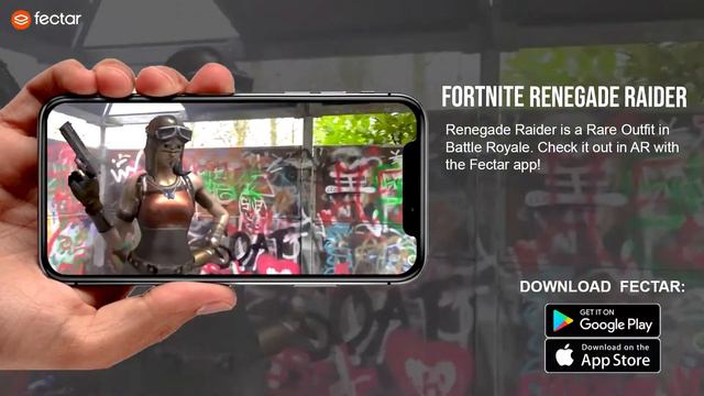 FORTNITE IN AUGMENTED REALITY: THE RENEGADE RAIDER смотреть онлайн