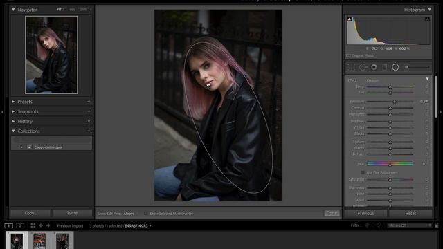 ВЫСВЕТЛЕНИЕ ЛИЦА В ЛАЙТРУМ смотреть онлайн