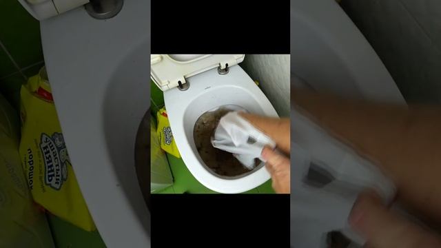 Как устранить засор в унитазе? Эффект 100%//Почему я не знал этого раньше? смотреть онлайн