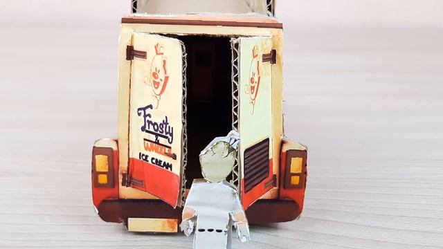 Ice Scream - Horror Game from Cardboard - Stop Motion смотреть онлайн