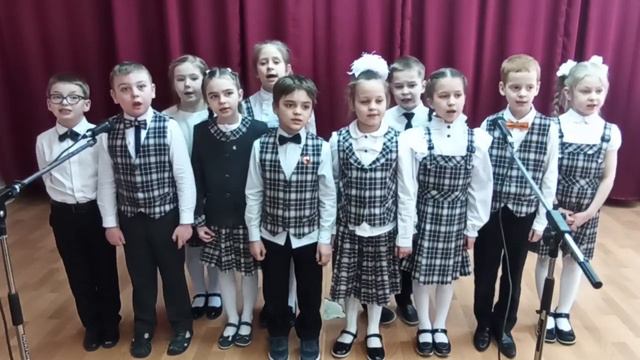 "Мы хомячим" - Ансамбль "Аплодисменты" (группа 1Б класса). смотреть онлайн