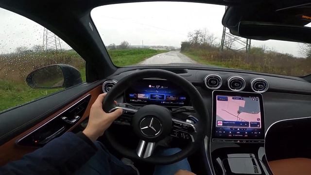 2023 Mercedes-Benz GLC [220 d 4MATIC, 197 HP] POV Off-road test ride #51 CARiNIK смотреть онлайн