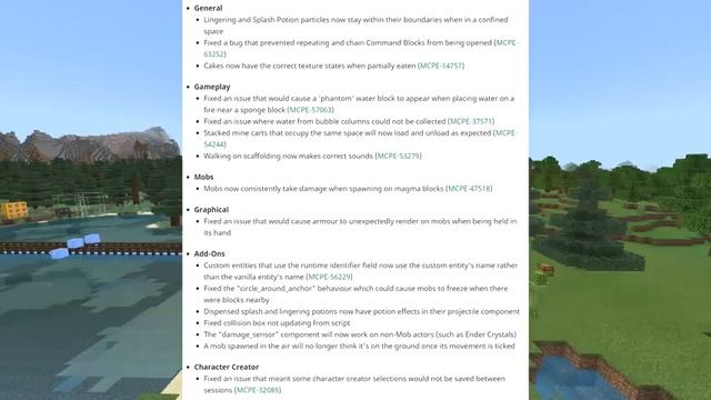Minecraft Bedrock 1.15.0.53 BETA OUT NOW ! PARITY + MOBS [ Change Log ] PS4 / MCPE / Xbox / Windows