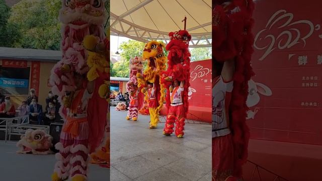 Chinese New Year 2023 Lion Dance# Танец льва# Китайский новый год 2023#Shenzhen#China#Китай смотреть онлайн