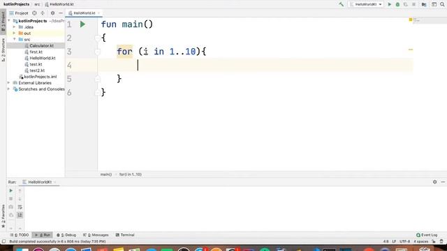 Kotlin for loop in hindi part -85 смотреть онлайн